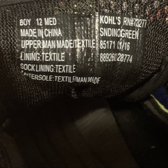 Sonoma Water Sandals - Boys Size 12 - Picture 7 of 10